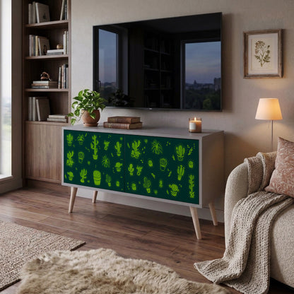 DESERT GREEN Mobile TV Compatto a 2 Ante