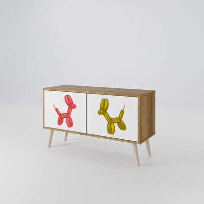 CHILDHOOD MEMORY Mobile TV Compatto a 2 Ante