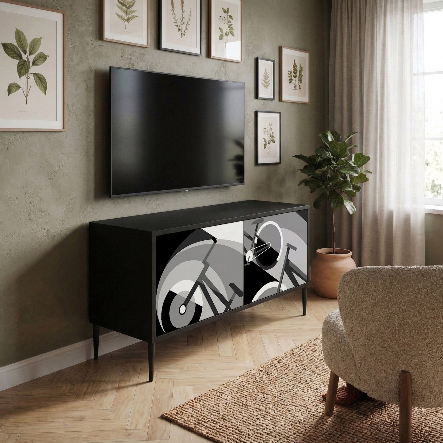 BIKE ENERGY Mobile TV Compatto a 2 Ante