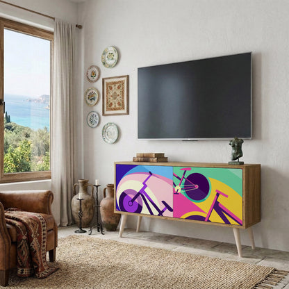 BIKE DREAMS Mobile TV Compatto a 2 Ante