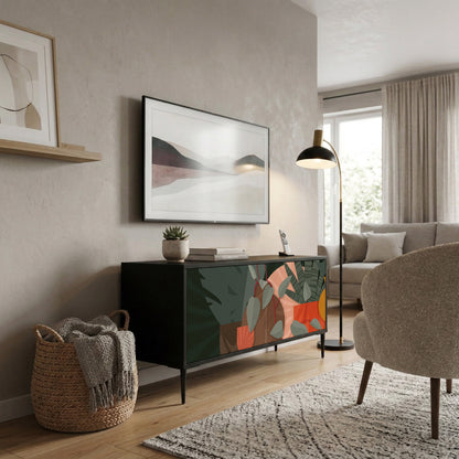 TROPICAL COMPOSITION Mobile TV Compatto a 2 Ante