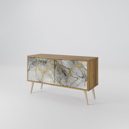 TIMELESS GLIDE Compact 2-Door TV Cabinet