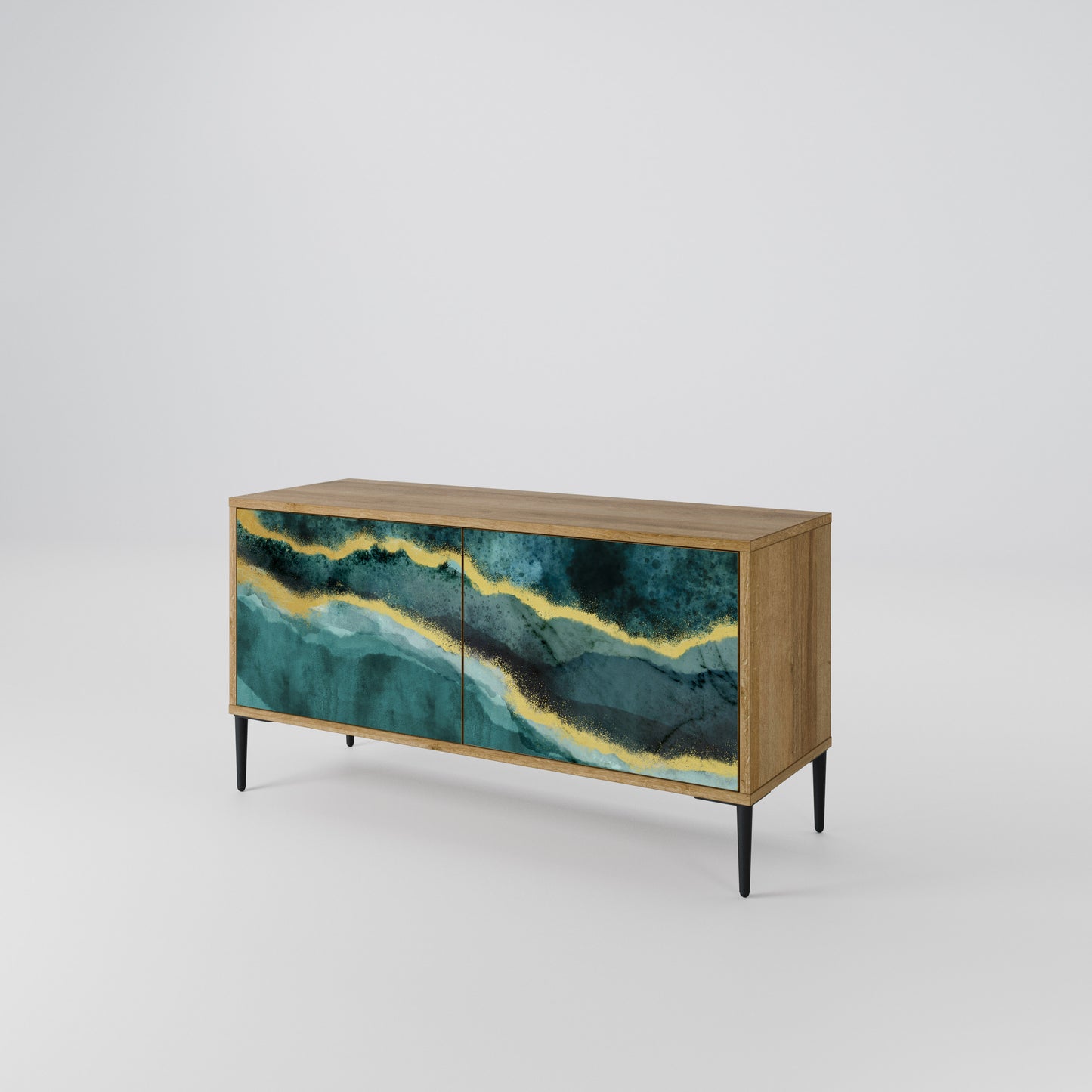 GOLDRUSH ODYSSEY Compact 2-Door TV Cabinet