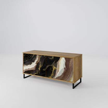 GOLD DUST Mobile TV Compatto a 2 Ante