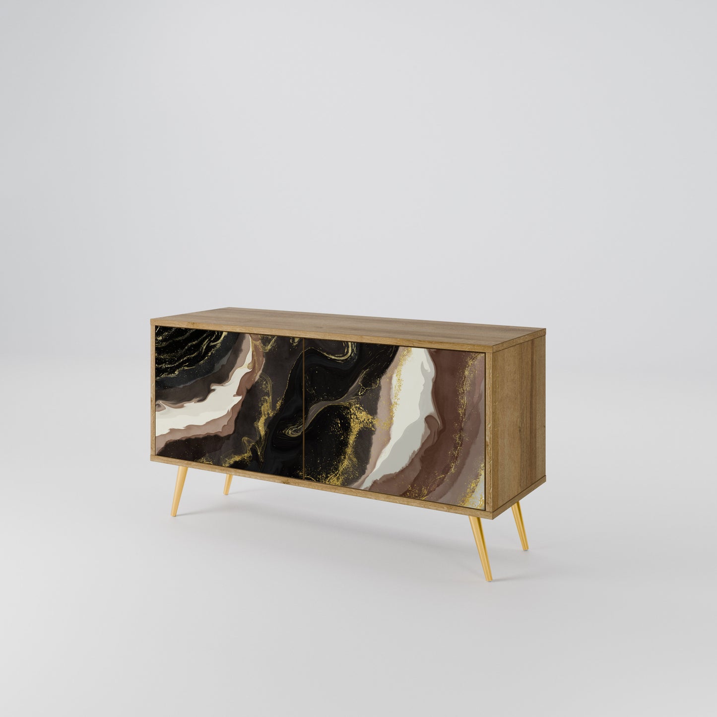 GOLD DUST Mobile TV Compatto a 2 Ante