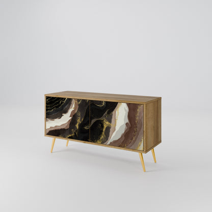 GOLD DUST Mobile TV Compatto a 2 Ante