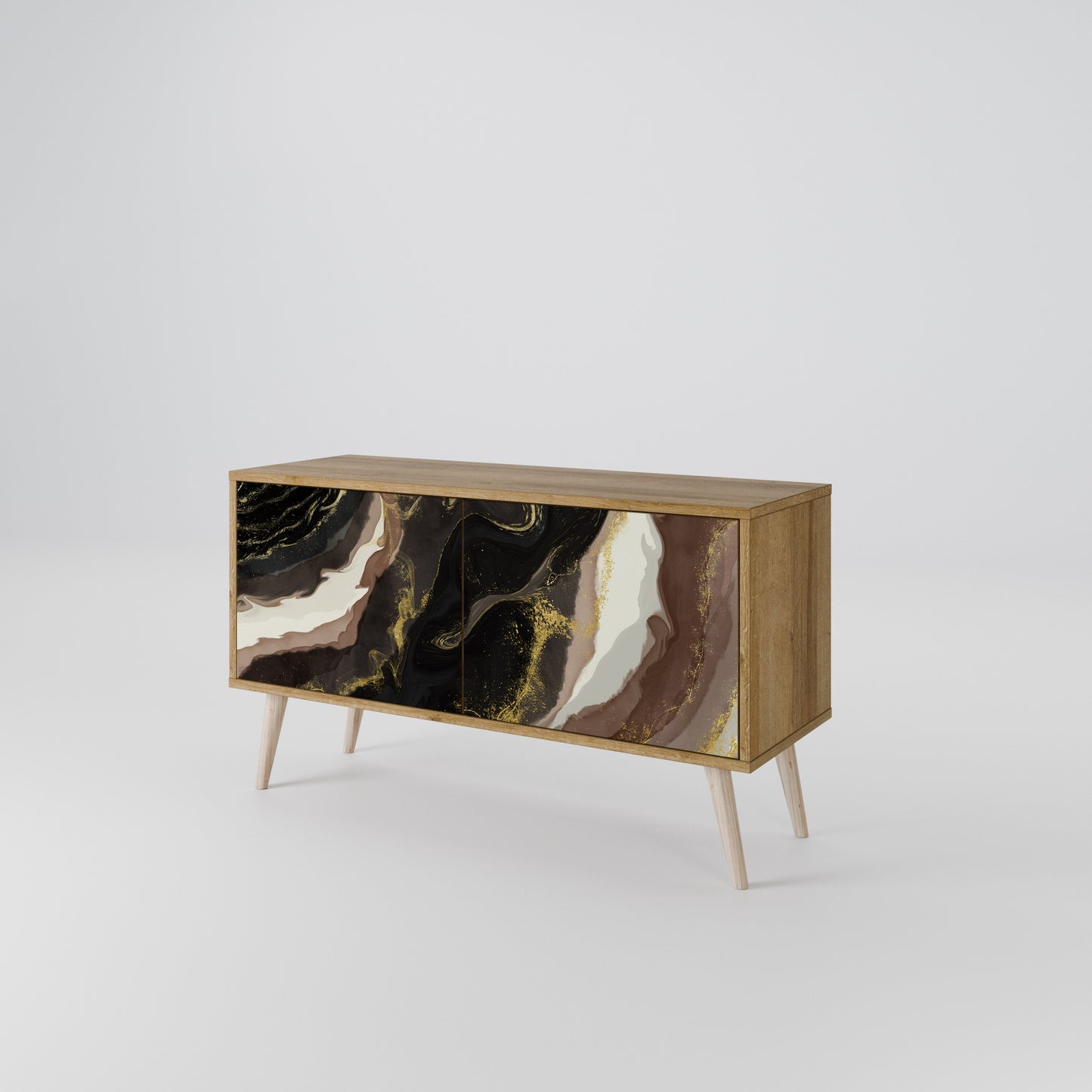 GOLD DUST Mobile TV Compatto a 2 Ante