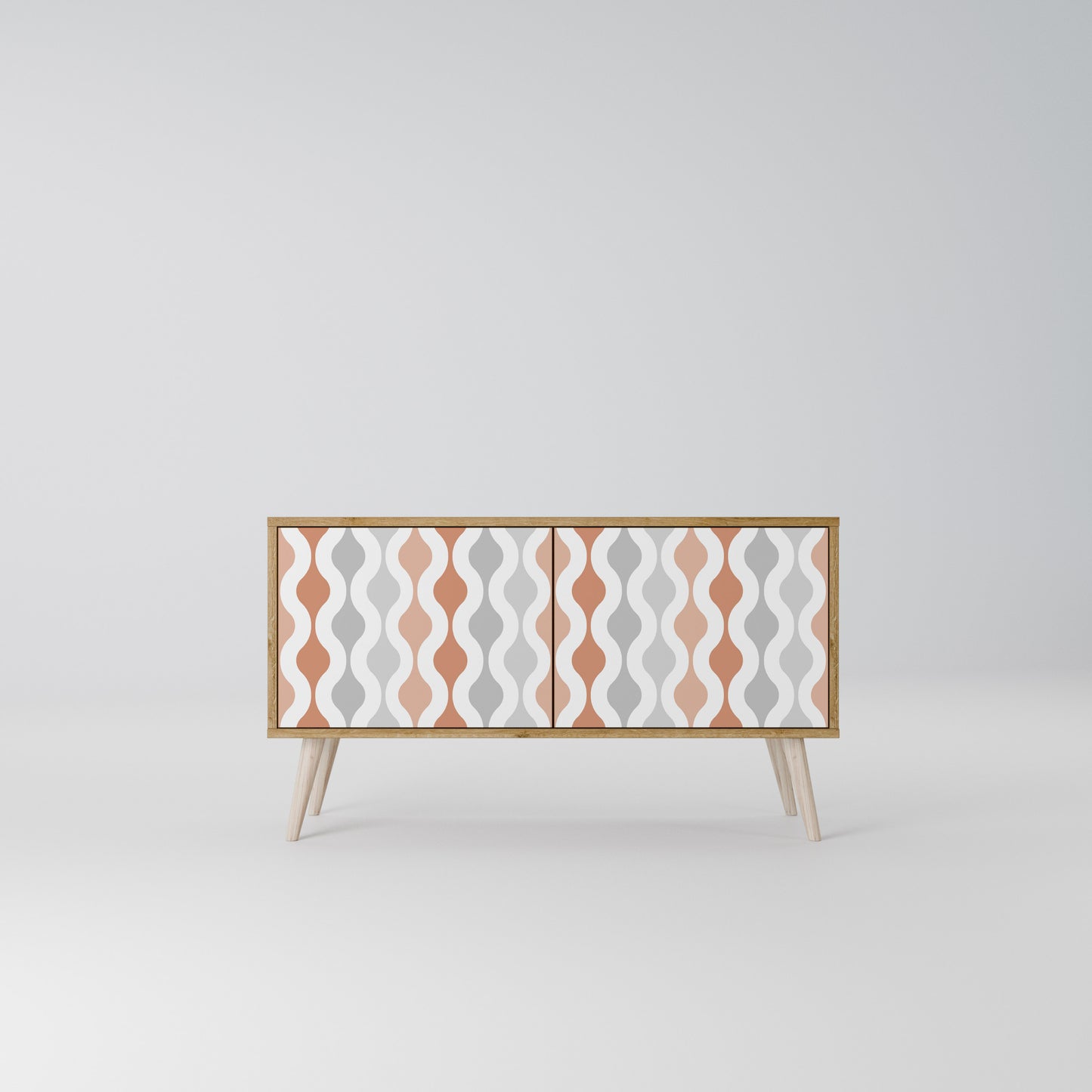 HAZY NOSTALGIA Compact 2-Door TV Cabinet