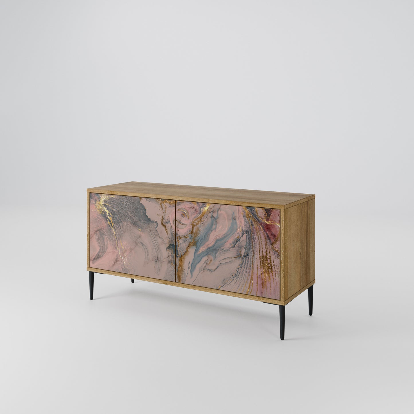 GILDED SWIRLS Mobile TV Compatto a 2 Ante