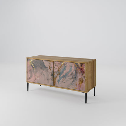 GILDED SWIRLS Mobile TV Compatto a 2 Ante