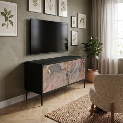 GILDED SWIRLS Mobile TV Compatto a 2 Ante