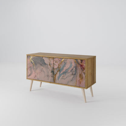GILDED SWIRLS Mobile TV Compatto a 2 Ante