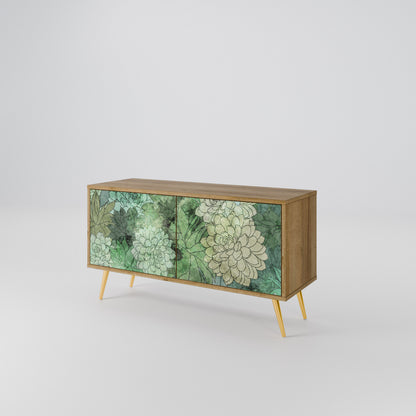 SUCCULENT CLUSTER Mobile TV Compatto a 2 Ante