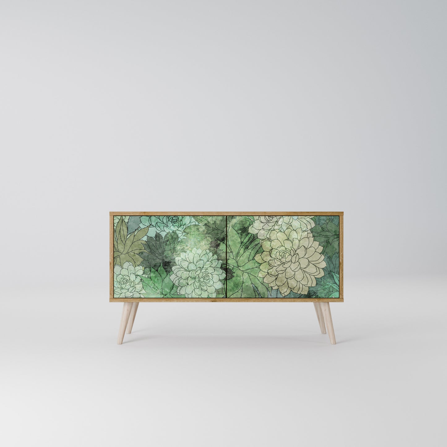 SUCCULENT CLUSTER Mobile TV Compatto a 2 Ante