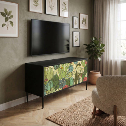 SUCCULENTS KALEIDOSCOPE Mobile TV Compatto a 2 Ante