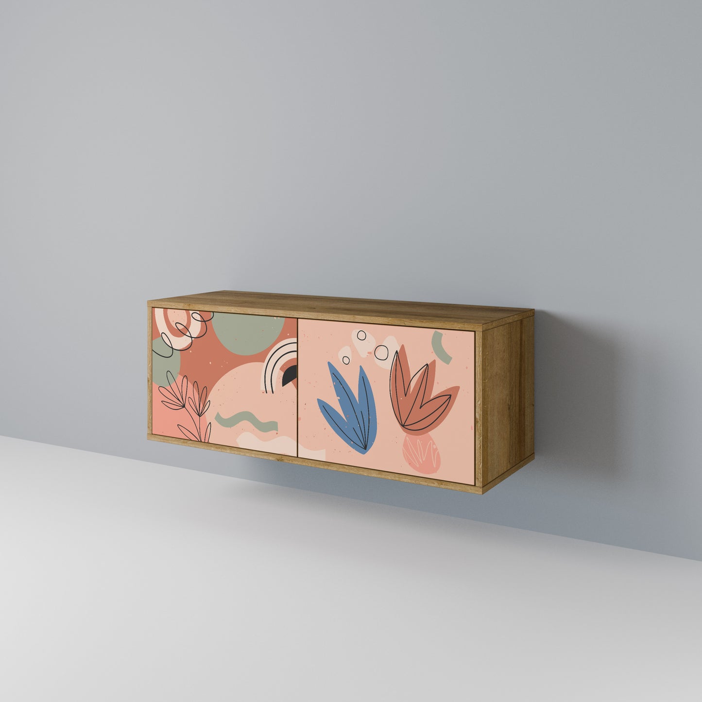 PASTEL DESTINY Mobile TV Compatto a 2 Ante