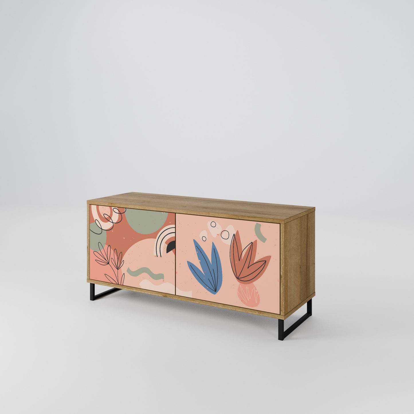 PASTEL DESTINY Mobile TV Compatto a 2 Ante