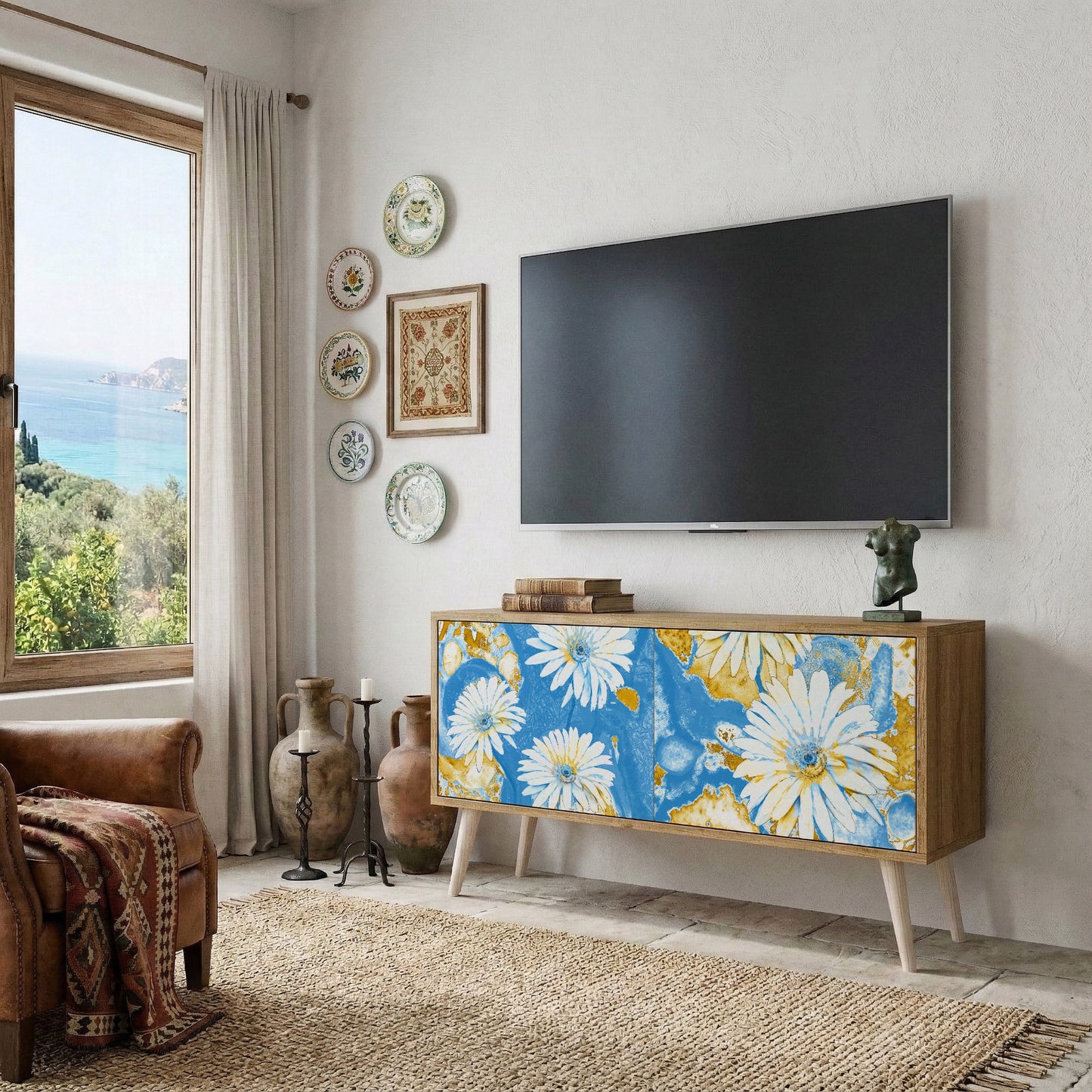 DAISY LUXE Mobile TV Compatto a 2 Ante