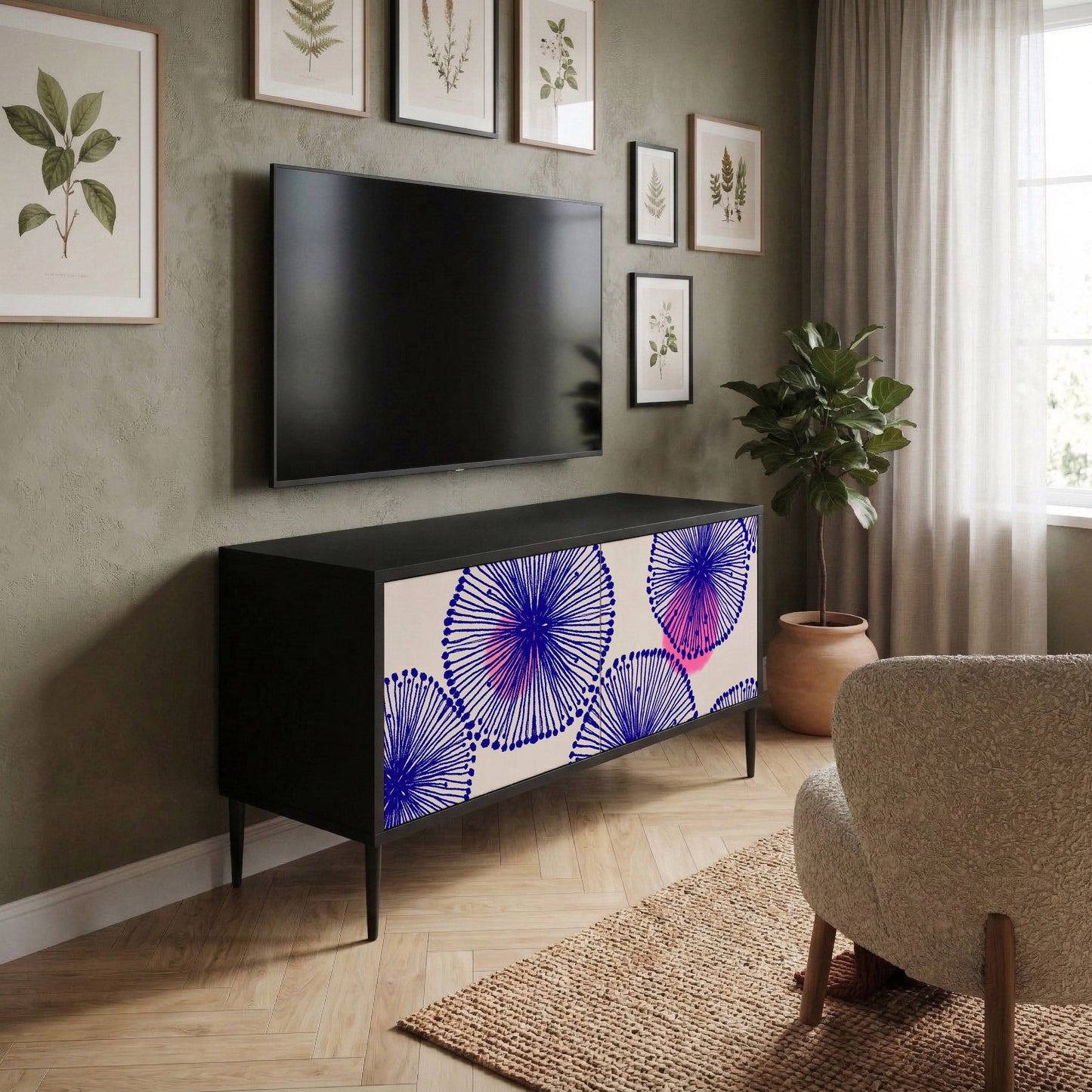 MAGIC NATURE Mobile TV Compatto a 2 Ante