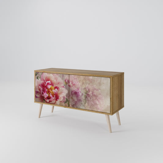 PEONY WHISPER Compact 2-Door TV Cabinet