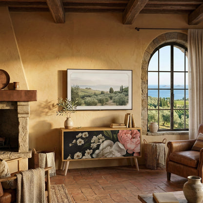 LUSH ELEGANCE Mobile TV Compatto a 2 Ante