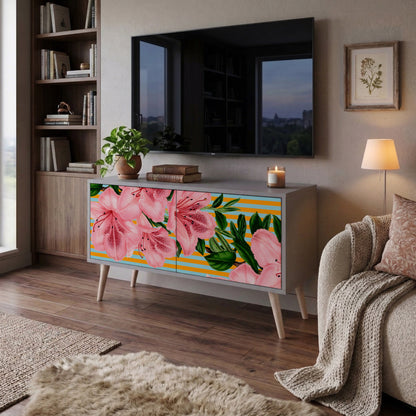 FRAGILE BEAUTY Mobile TV Compatto a 2 Ante