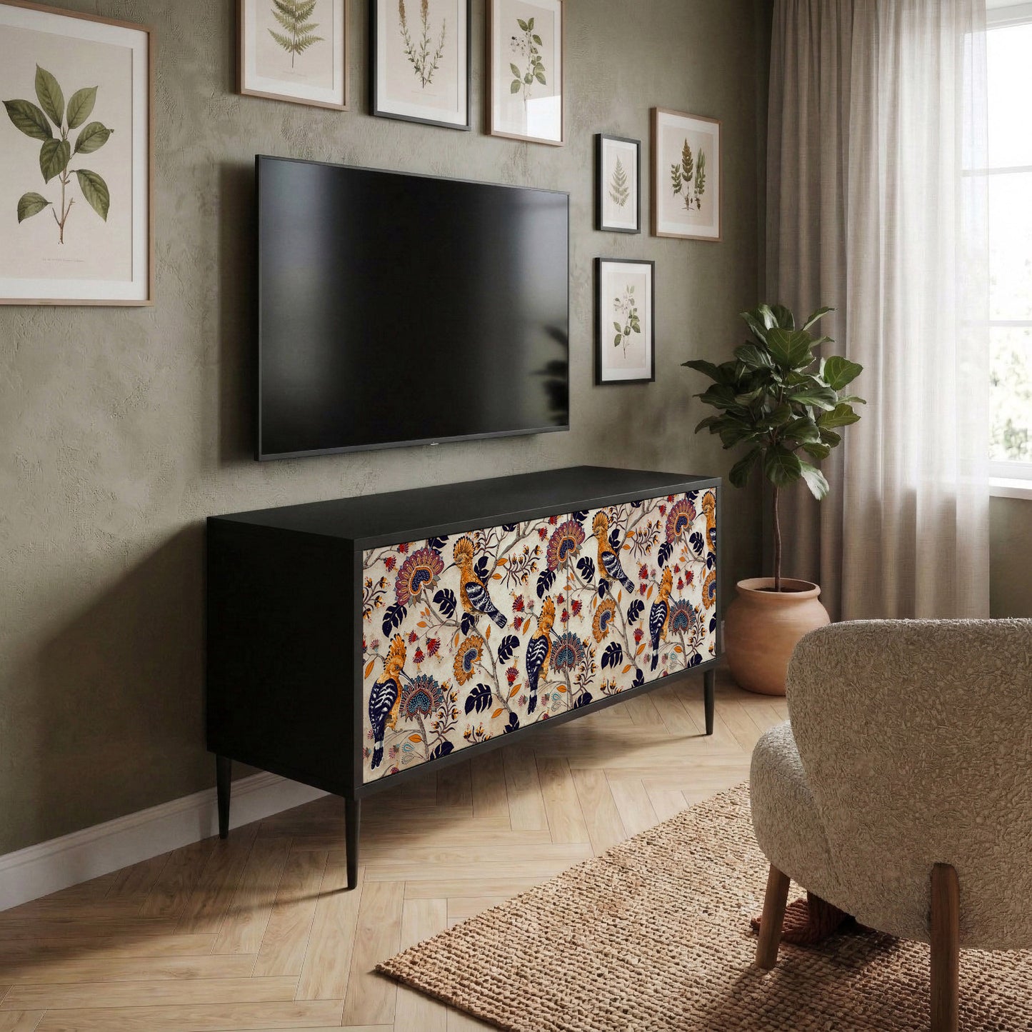 EMINENT HOOPOE Mobile TV Compatto a 2 Ante
