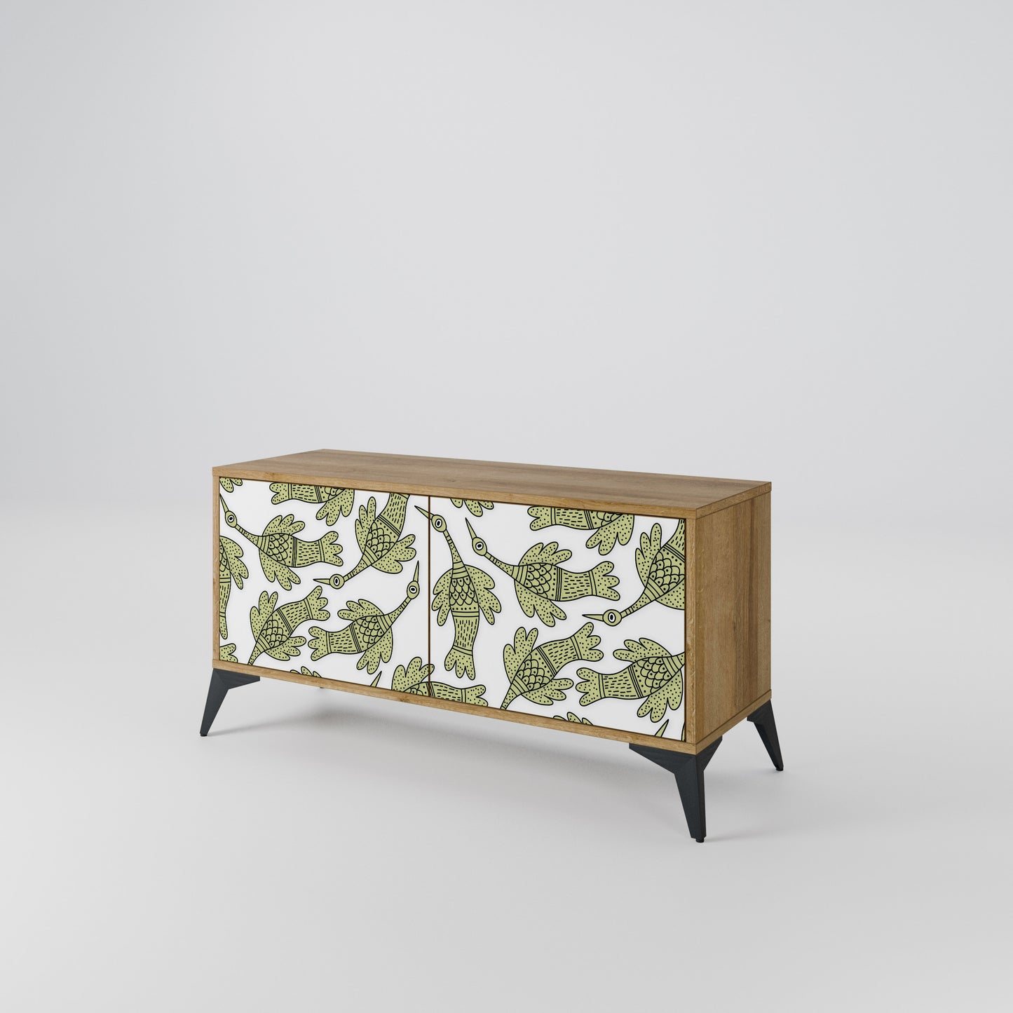 SEEDLING SONGBIRD Compact 2-Door TV Cabinet