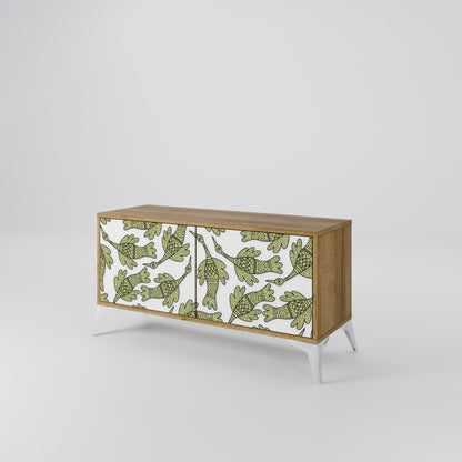 SEEDLING SONGBIRD Mobile TV Compatto a 2 Ante