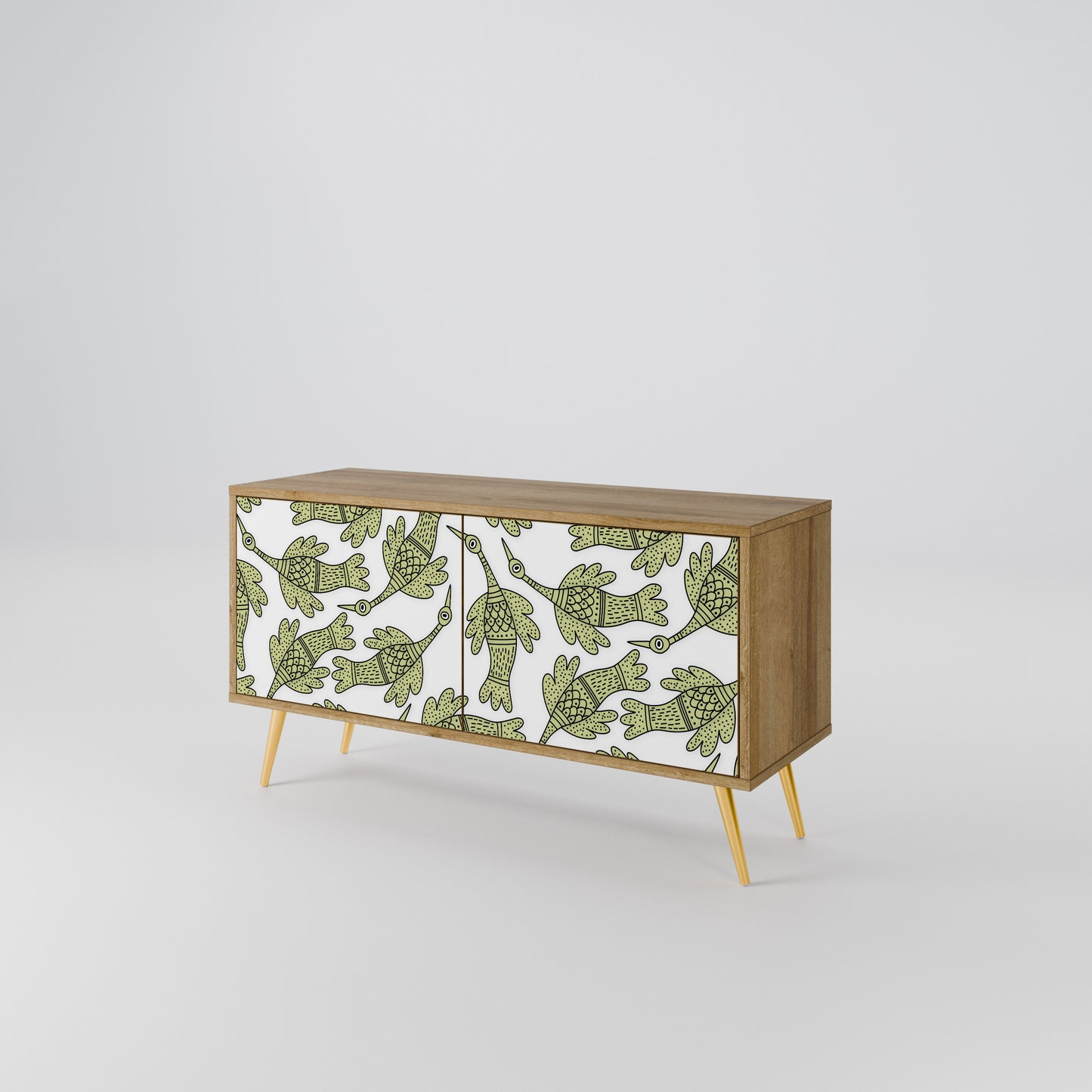 SEEDLING SONGBIRD Compact 2-Door TV Cabinet