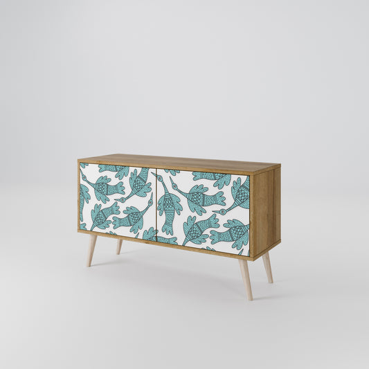 WATERSPOUT SONGIBIRD Compact 2-Door TV Cabinet