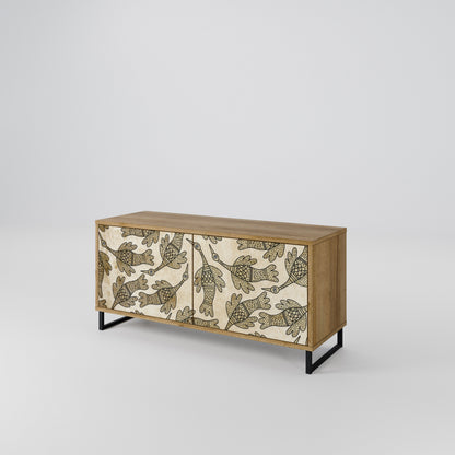 ALMONDINE SONGBIRD Mobile TV Compatto a 2 Ante