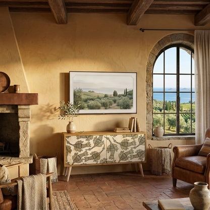 ALMONDINE SONGBIRD Mobile TV Compatto a 2 Ante