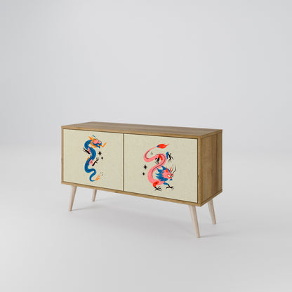 MYTHOLOGICAL CREATURES Mobile TV Compatto a 2 Ante