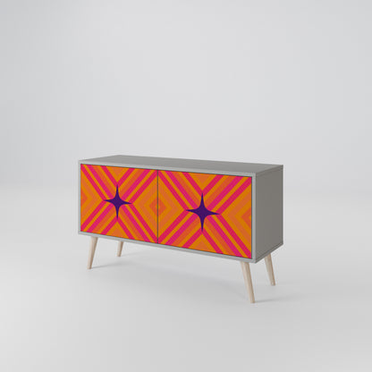 GEOMETRIC BRILLIANCE Mobile TV Compatto a 2 Ante