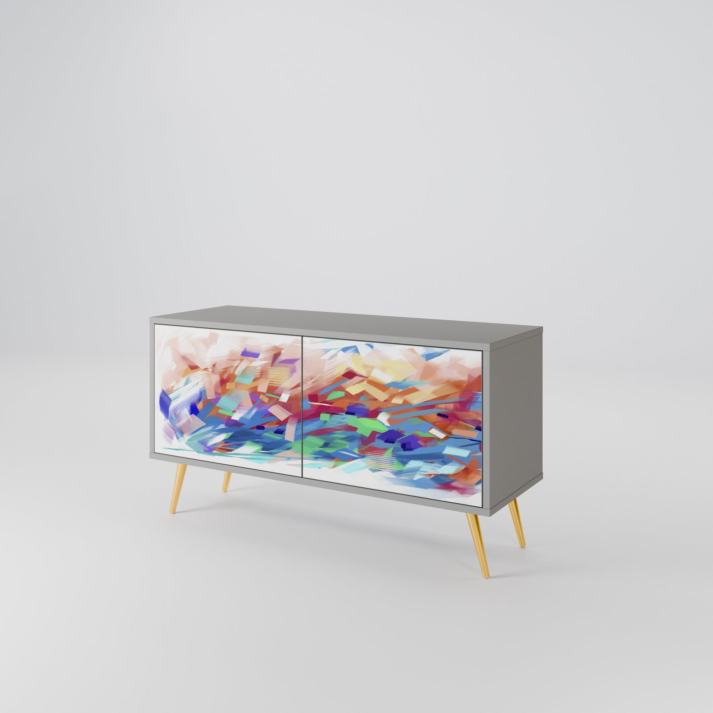 FINESSE MASH-UP Compact 2-Door TV Cabinet