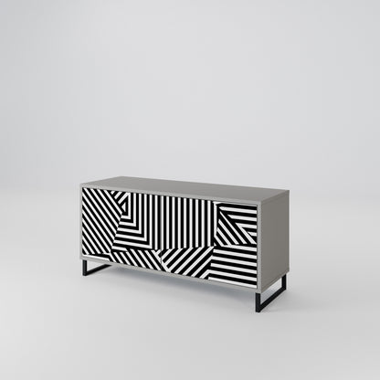ILLUSIONARY LATTICE Mobile TV Compatto a 2 Ante