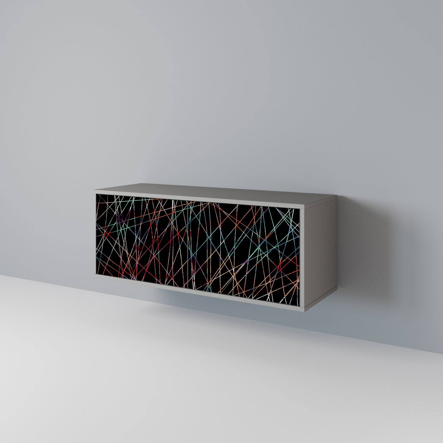 LUMINOUS SNARE Mobile TV Compatto a 2 Ante