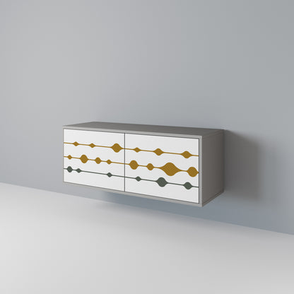 VIVID TONE Compact 2-Door TV Cabinet