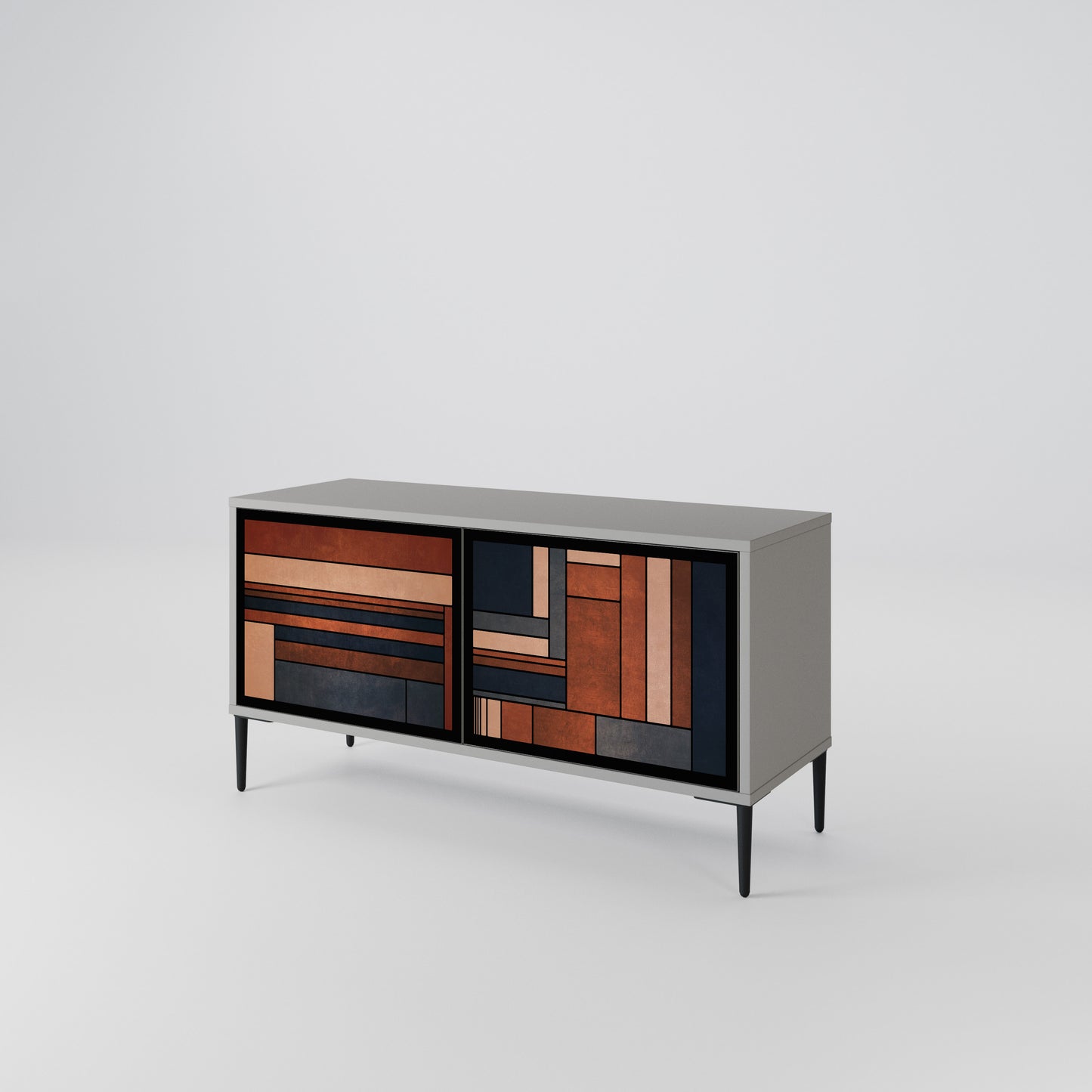 INTREPID FORMATION Mobile TV Compatto a 2 Ante