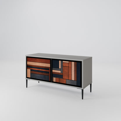 INTREPID FORMATION Compact 2-Door TV Cabinet