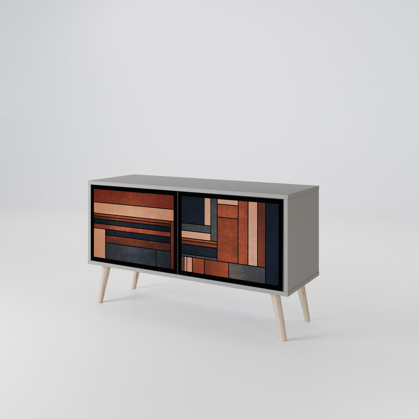 INTREPID FORMATION Mobile TV Compatto a 2 Ante