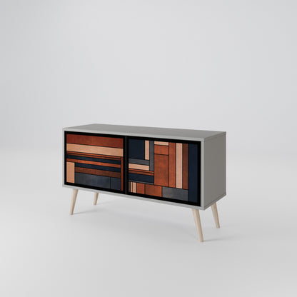 INTREPID FORMATION Compact 2-Door TV Cabinet