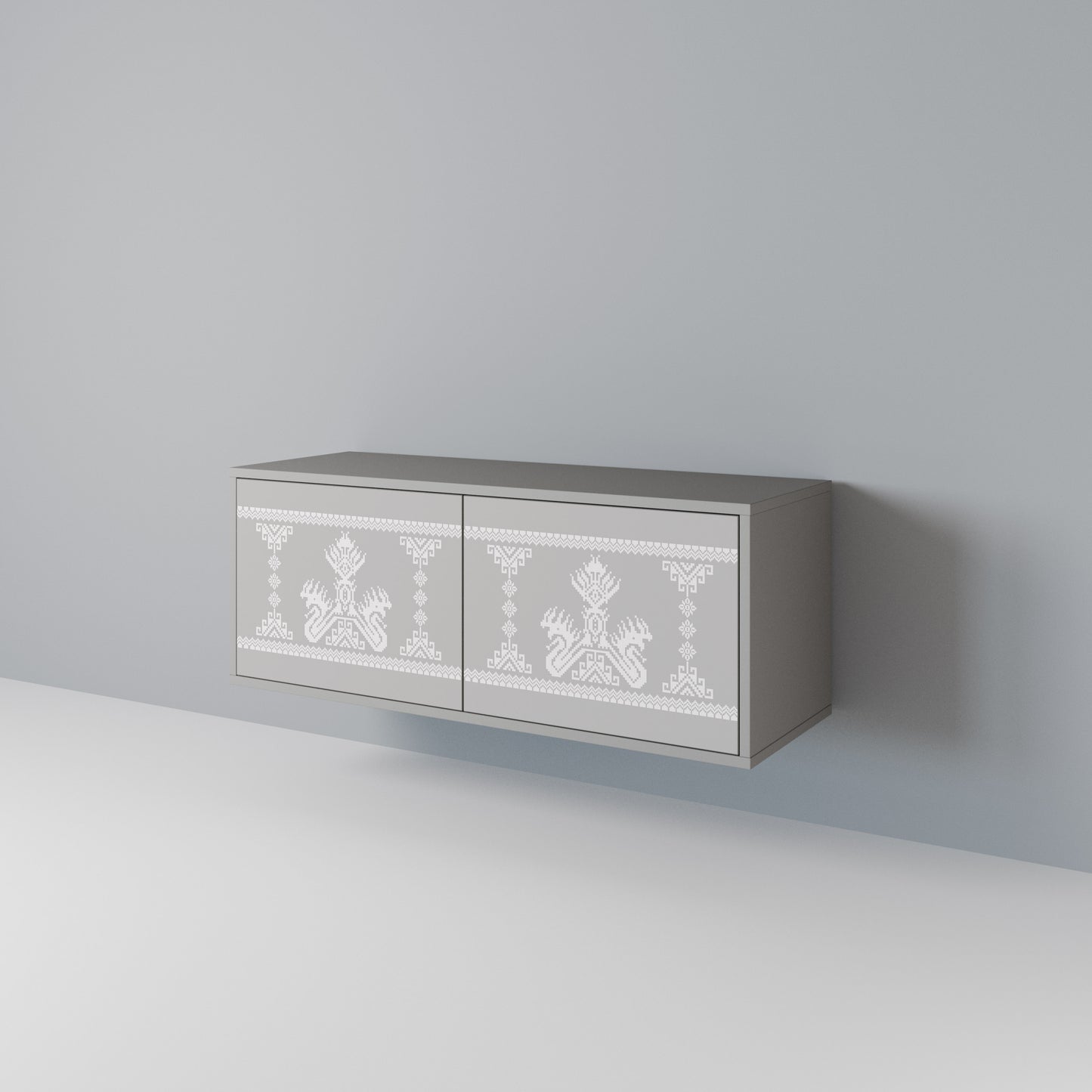 THAI GRAY Mobile TV Compatto a 2 Ante