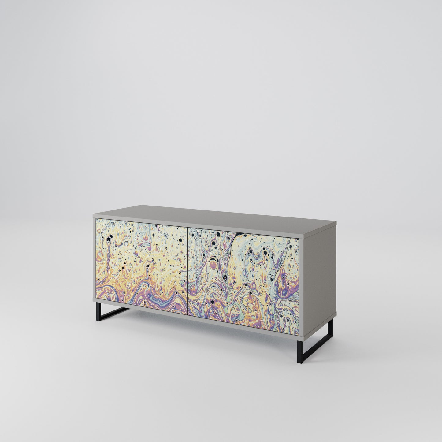MOSAIC OF COLORS Compact 2-Door TV Cabinet