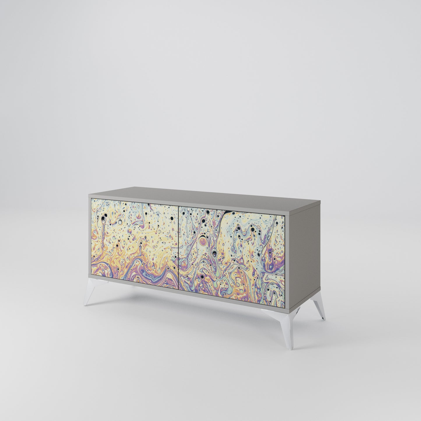 MOSAIC OF COLORS Compact 2-Door TV Cabinet