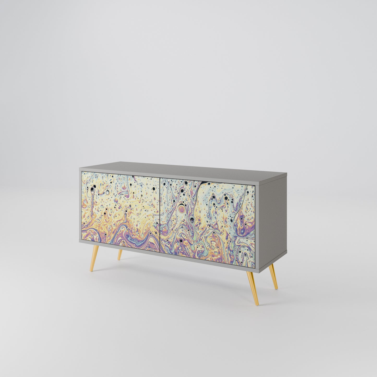 MOSAIC OF COLORS Compact 2-Door TV Cabinet