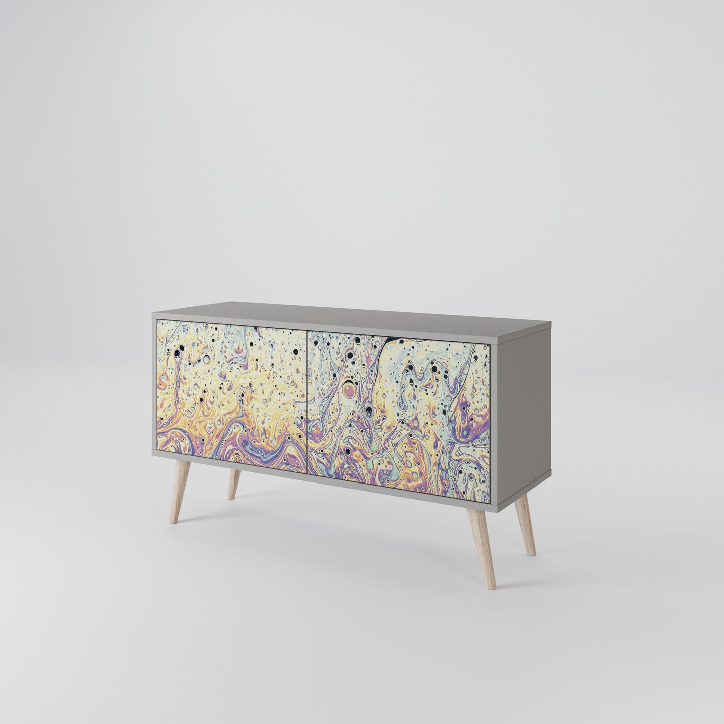 MOSAIC OF COLORS Compact 2-Door TV Cabinet