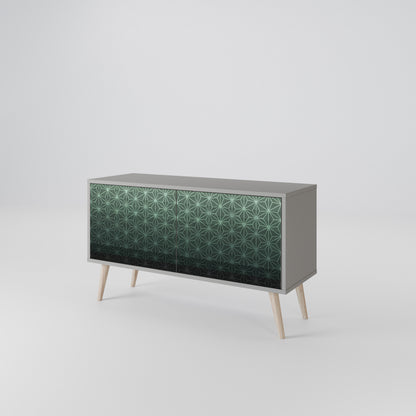 ORNAMENTAL GLIMMER Compact 2-Door TV Cabinet