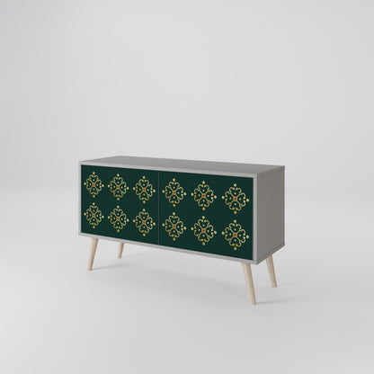 ROYAL MEDALLION Compact 2-Door TV Cabinet
